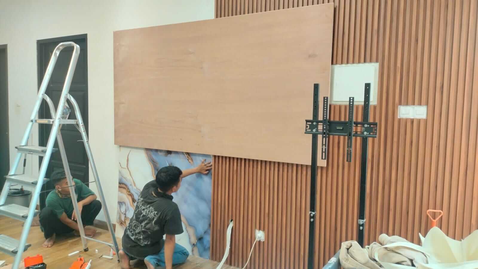 Dinding Sebelum Pasang